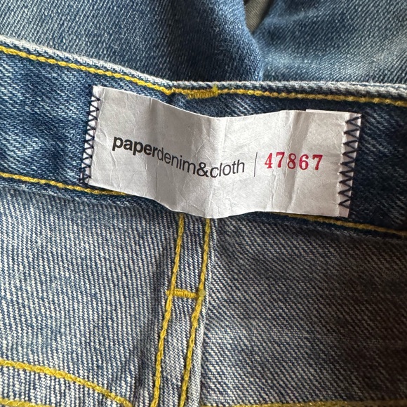 NWT Paper Denim & Cloth Old‎ Vintage 100% Cotton Jeans - Picture 8 of 9